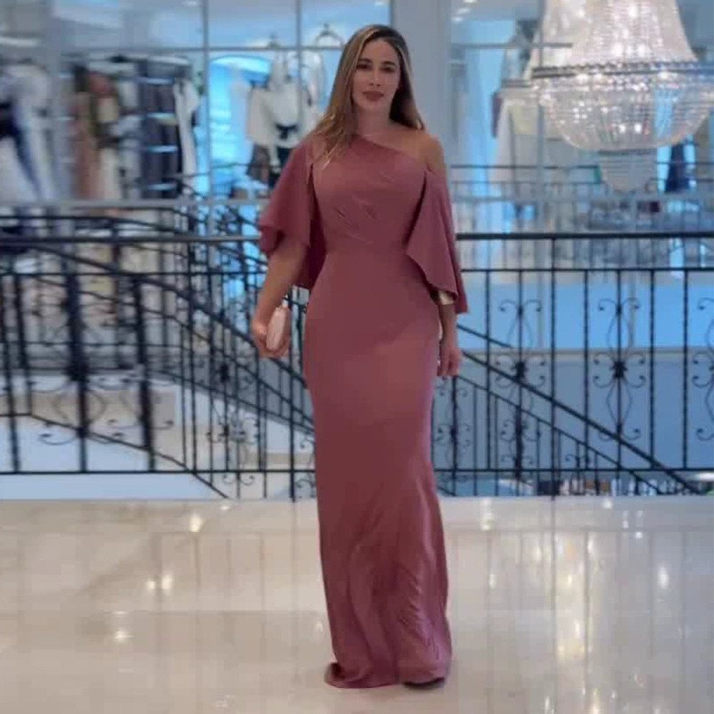 Forever 21 V-Neck Flounce Sleeve Fitted Bodycon Simple Dress